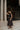 Alessa Brown & Black Midi Dress - full front view