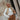 Rae Ivory Mock Neck Top - front view