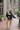 Rosanna Navy Swan Sweater - full body view