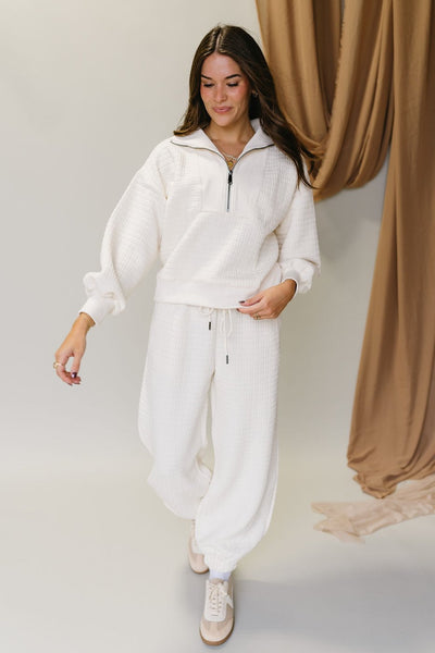☆NERDY☆ Layered Jogger Pants Cream MUSINSA | NERDY Layered Jogger Pants Cream
