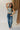 Layla Ribbed Cropped Brami Tank-washed matcha-full body view