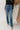 Bianca Medium Wash Straight Leg Jeans- top view