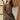 Kate Espresso Brown Ribbed Sweater- front view