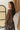 Kate Espresso Brown Ribbed Sweater- frontal side view