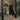 Kaira Black Lace Hem Mini Dress - full body front view