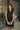 Kaira Black Lace Hem Mini Dress -  front view