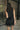 Kaira Black Lace Hem Mini Dress - back view