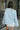 Julissa Blue Cable Knit Sweater - back