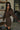 Cecilia Brown Asymmetric Button-Up Dress -frontal side view