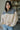 Eliza Cream Sherpa & Navy Plaid Jacket - Side front View