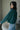 Cove Teal Knit Quarter Zip - Moving Side View