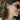 Witch Hat Dangle Earrings- close side view on model