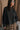 Cadence Black Denim Jacket - front view