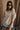 Eleni Beige Lace Hem Sweater - front view