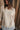 Eleni Beige Lace Hem Sweater - close front view