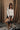 Farren Brown Plaid Mini Skort - full body view