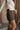 Farren Brown Plaid Mini Skort - side view