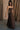 Maribelle Brown Strapless Maxi Dress - full body side