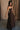 Maribelle Brown Strapless Maxi Dress - full body side view