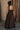 Maribelle Brown Strapless Maxi Dress - full body back view