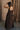 Maribelle Brown Strapless Maxi Dress - back view