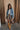 Raina Zip-Up Denim Jacket - full body front view