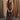 Solange Brown Floral Applique Maxi Dress - full body front view