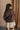 Danica Brown & Beige Twofer Dress - back view