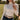 Shannon Cream Ribbed Mock Neck Top - close up front view