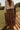 back view of the Vittoria Brown Tiered Maxi Skirt