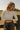 Riley Cream & Black Trim Cropped Sweater - close front view