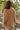 Trish Camel Mock Neck Sweater - back
