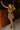 front full body view of Elsie Cheetah Denim Mini Dress