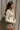 Candice Cream Tie Front Cardigan - side