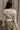 Candice Cream Tie Front Cardigan - back