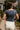 Alaina Navy Blue Short Sleeve Top -  back