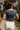 Alaina Navy Blue Short Sleeve Top -  back