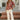 Penelope Brick & Beige Floral Top - full body front view