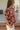 Penelope Brick & Beige Floral Top -side view