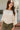Luca Cream Short Sleeve Sweater - front view