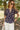 Sophia Navy & Clay Floral Top - front 