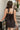 Patricia Black Striped Halter Mini Dress - back