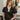 Krista Black Multi Short Sleeve Top - front