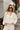Gigi Cream Zip-Front Cropped Bubble Hoodie - front 