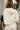 Gigi Cream Zip-Front Cropped Bubble Hoodie - back view