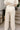 Gigi Cream Drawstring Wide Leg Pants - lower back view