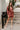 Marissa Rust Satin Floral Mini Dress - full body front view