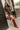 Olivia Brown Mesh & Velvet Floral Mini Dress - full front