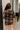 Olivia Brown Mesh & Velvet Floral Mini Dress - back
