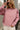 Katherine Mauve Color Block Pullover  - front view